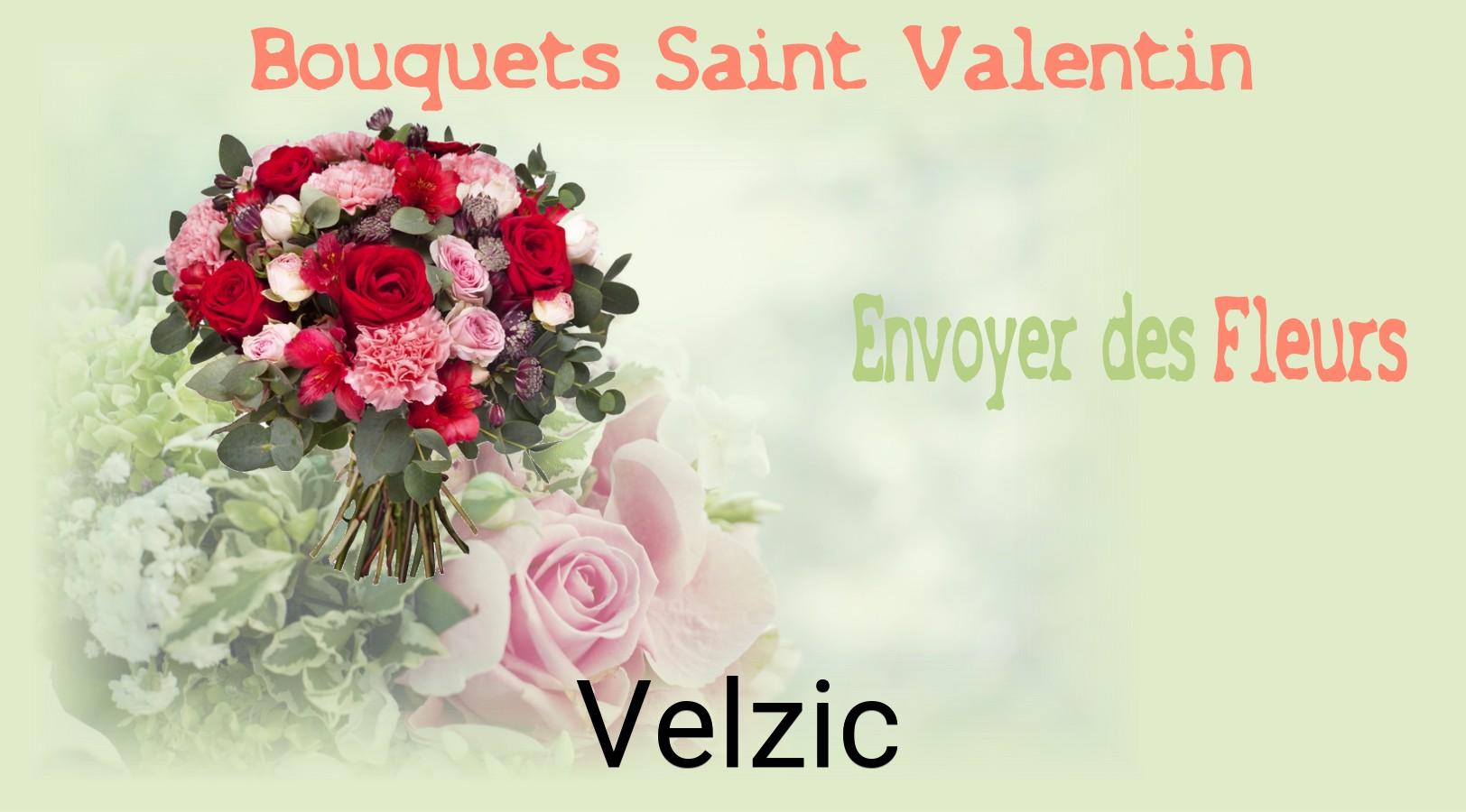 Roses de Saint-Valentin livrées à Velzic